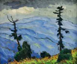 Jozef Kollár, Tatry, okolo 1960, olej na plátne