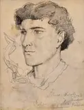 Ladislav Mednyánszky, Portrét mladého muža