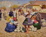 Jozef Teodor Mousson, Na trhu s kapustou