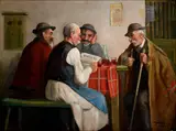 Andor G. Horváth, Dedinská politika, Okolo 1930, Olej na plátne