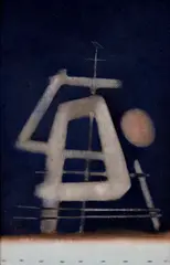 November by Vladimír Kompánek, Okolo 1990, Olej na sololite, sold Mar 2018