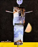 Andrej Barčík, Morena, 1963, Koláž, kombinácia techník na kartóne