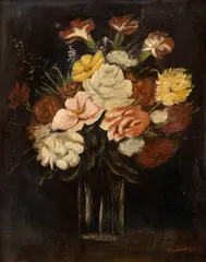 Victor Belanyi, Kytica, Okolo 1910, Olej na plátne