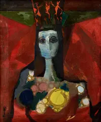 František Kudláč, Kacírka, 1969, Olej na plátne