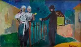 Ján Želibský, Ktorá?, Okolo 1945 - 48, Olejová tempera na preglejke