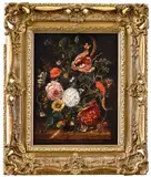 Jan Davidsz. de Heem, Kvety, Okolo 1650, Olej na dreve