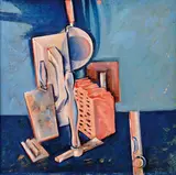 Peter Kalman, Zátišie, 1975, Olej na plátne