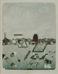 Vladimir Gazovic, Pocta Hieronymovi Boschovi, 1984, Farebná litografia na papieri