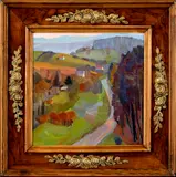 Irina Korshunova, Drienica, 1991, Olej na plátne