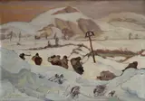 Martin Benka, Cestou z jarmoku v Ružomberku