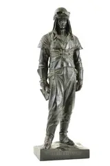 Bohumil Kafka, Generál M. R. Štefánik, 1933, Bronz