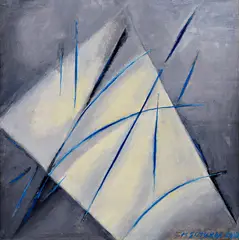 Magické záhrady II. by Miloš Šimurda, 2010, Olej na lepenke, sold Jun 2017