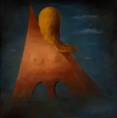Magické torzo by František Malý, 1969, Olej na plátne, sold Apr 2017