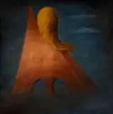 František Malý, Magické torzo, 1969, Olej na plátne