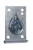 Gyula Kosice, Hydro-kinetický objekt, Okolo 2000, Objekt, plexisklo, voda