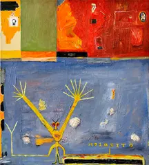 Stanislav Černý, Mosquito, 2003, Olej na plátne
