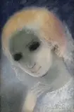 Edita Spannerová, Zamyslená, 1985, Pastel na papieri