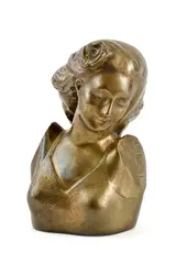 Hlava tanečnice by Július Bártfay, Okolo 1935, Bronz. Náklad 4, sold Mar 2017