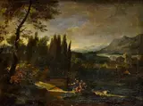 Dughet Gaspard, Mytologický výjav, Okolo 1650, Olej na plátne