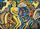 Štefan Prukner, Figuratívna kompozícia