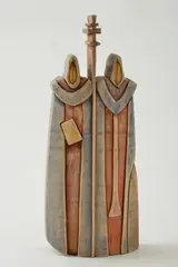 Vladimír Môťovský, Cyril a Metod, 1989, Polychromované drevo