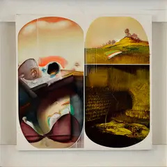 Jesenné meditácie by Záboj-kuľhavý Bohuš, 1981, Olej na plátne, sold Mar 2017