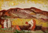 Kopáčka by Mária Medvecká, 1972, Olej na plátne, sold Dec 2016