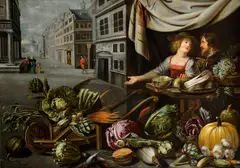 Frans Snyders, Predavači zeleniny, Po 1650 (?), Olej na plátne