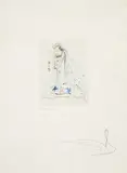 Actes nues by Salvador Dalí, 1974, Mappe mit 8 kolorierten Radierungen auf Japan, sold Nov 2015