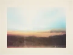 Teydelandschaft by Gerhard Richter, Farboffset auf Velin, sold Nov 2015