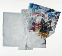 Eduard Micus, Ohne Titel, Mischtechnik auf Karton