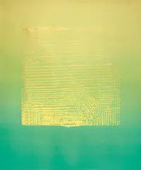 Galaxis by Heinz Mack, Farbserigrafie und Prägedruck auf Aluminium-Folienkarton, sold Nov 2015