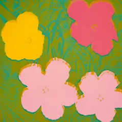 Flowers by Andy Warhol, 1970, Serigrafie auf festem Papier, sold Nov 2015
