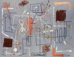 André Butzer, Auktion 405, Los 1001, 2008, Öl auf Leinwand