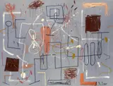 André Butzer, Auktion 405, Los 1001, 2008, Öl auf Leinwand