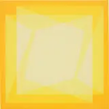 Julian Stanczak, Chromatic Fold - White, Yellow