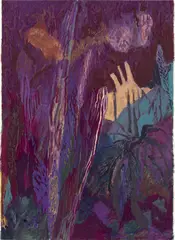 Mimi Lauter, Untitled, 2011, soft pastel and oil pastel on paper
