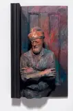 George Segal, Man with Fur Hat