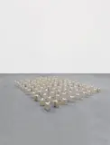 Jose Dávila, Conjunto habitacional, 2000, ceramic, in 90 parts