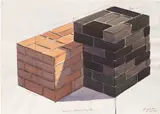 Los Carpinteros, Bloque Negro al lado de un Bloque Blanco