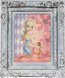 Mark Ryden, Big Doll, 1997, oil on paper, in artist's frame
