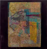 Scott Olson, Untitled, 2012, oil, wax and marble dust ground on panel