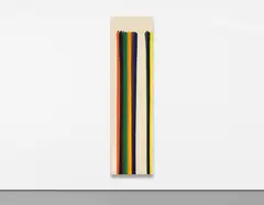 Morris Louis, Infield, 1962, Magna on canvas