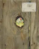 Norman Rockwell, The Peephole, 1958, oil on panel