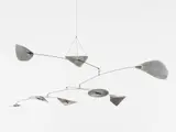 Untitled by Alexander Calder, 1972, sheet metal, wire and string, sold Dec 2020