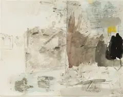 Pewter Drawer by Robert Rauschenberg, 1961, solvent transfer, pencil, wash and, gouache on paper, offered Dec 2020