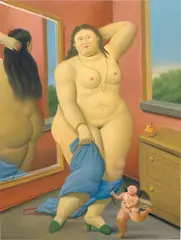 Fernando Botero, Venus, 2005, oil on canvas