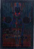 Lee Mullican, Isis Appearing (Guardian Figure), 1978, oil on canvas