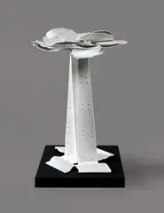Árbol by Édgar Negret, 1984, painted aluminum, sold Dec 2020