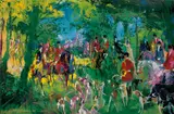 LeRoy Neiman, Le rendez-vous, 1968, oil and enamel on board